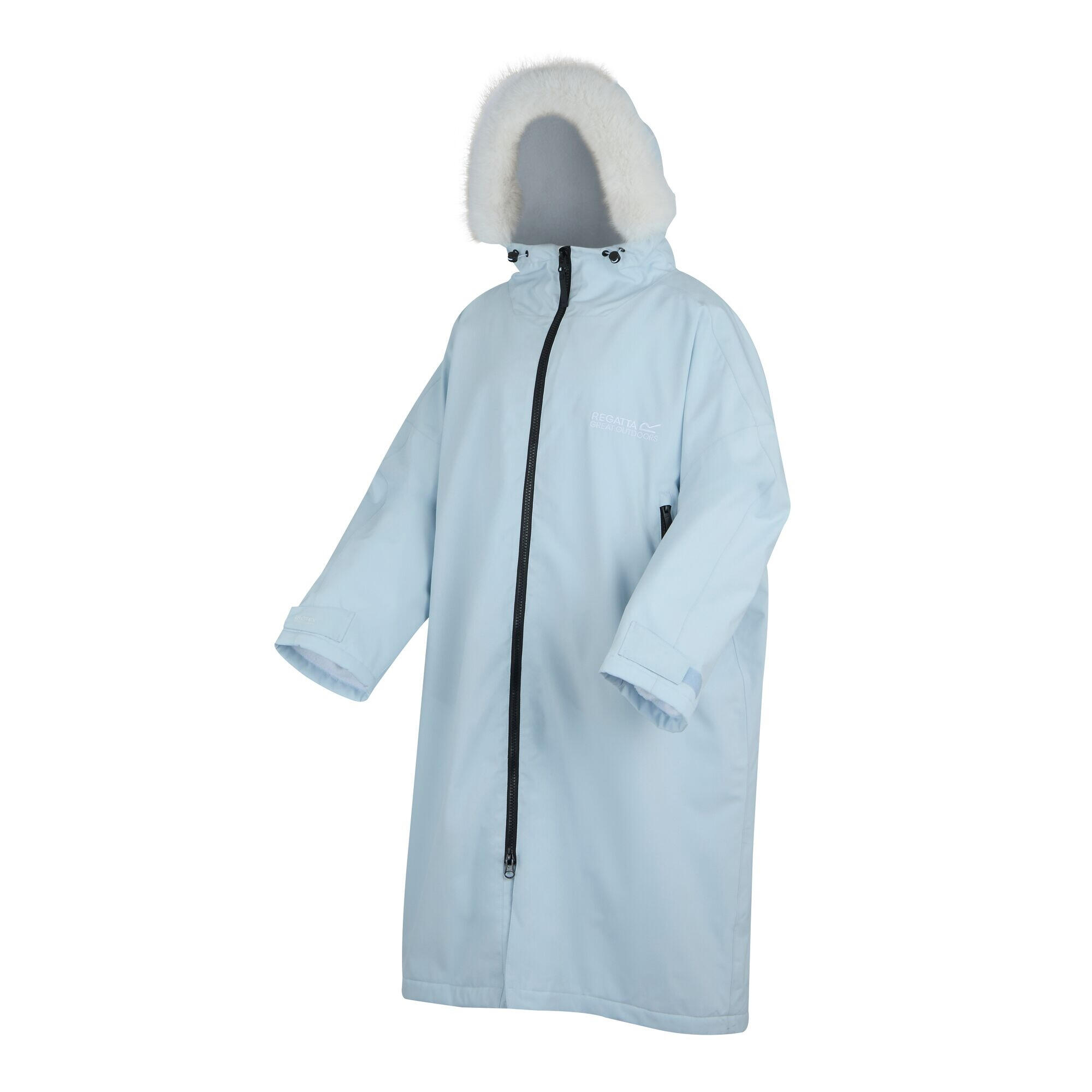 Peignoir À Langer Imperméable Adulte (Bleu) 3/5