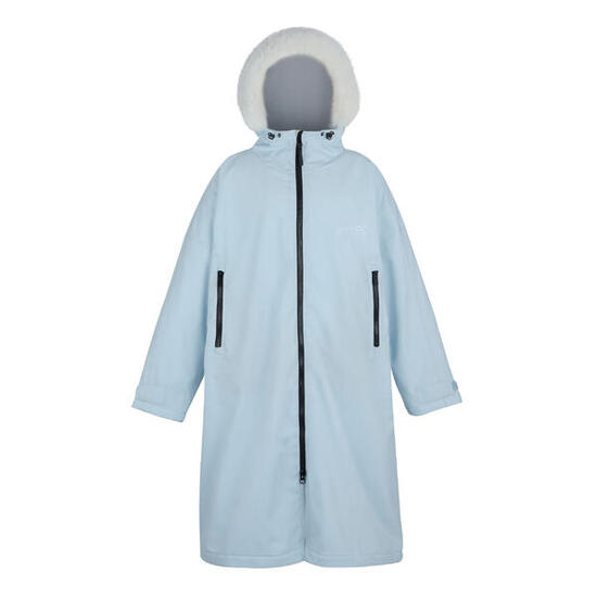 Peignoir À Langer Imperméable Adulte (Bleu)