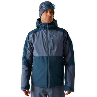 Heren eagle iii ski jas (blauw indigo)