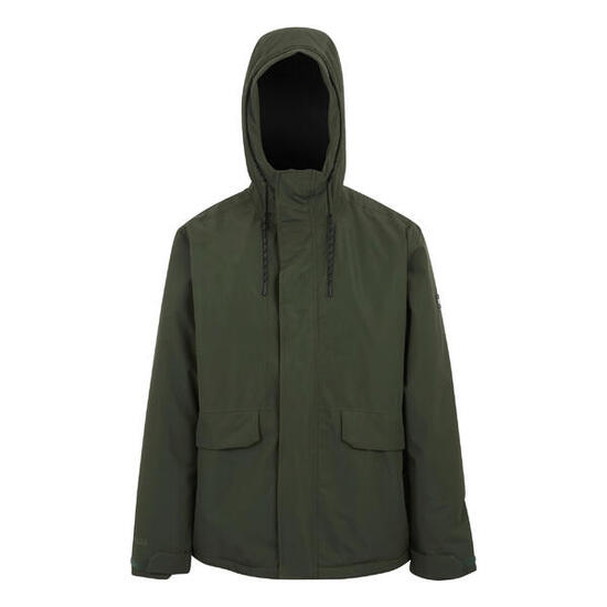Veste Imperméable STERLINGS Homme (Kaki Foncé / Noir)
