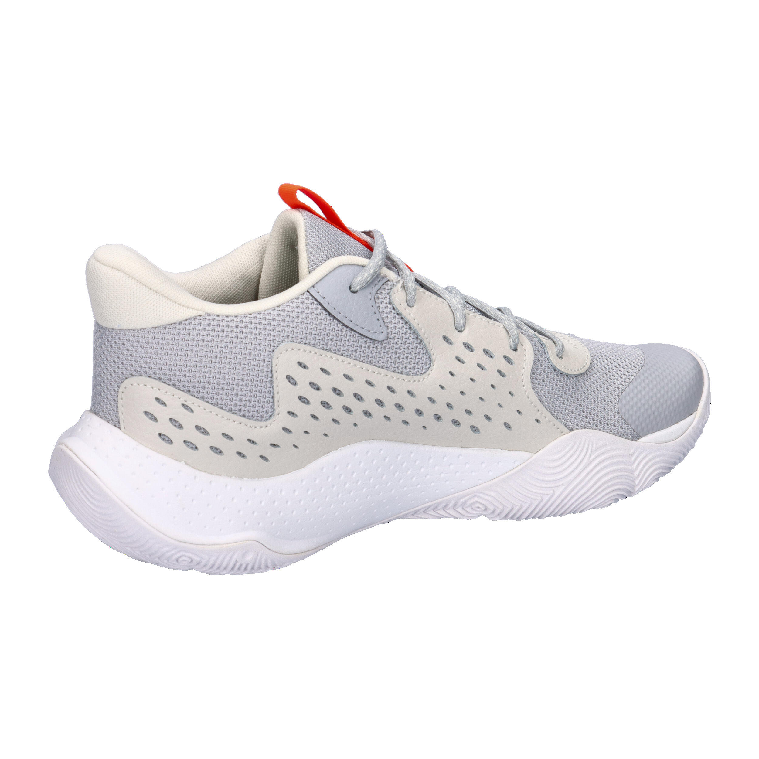 Under Armour UA JET 23 Basketballschuhe Unisex 3026634 011 grau/rot 7/7