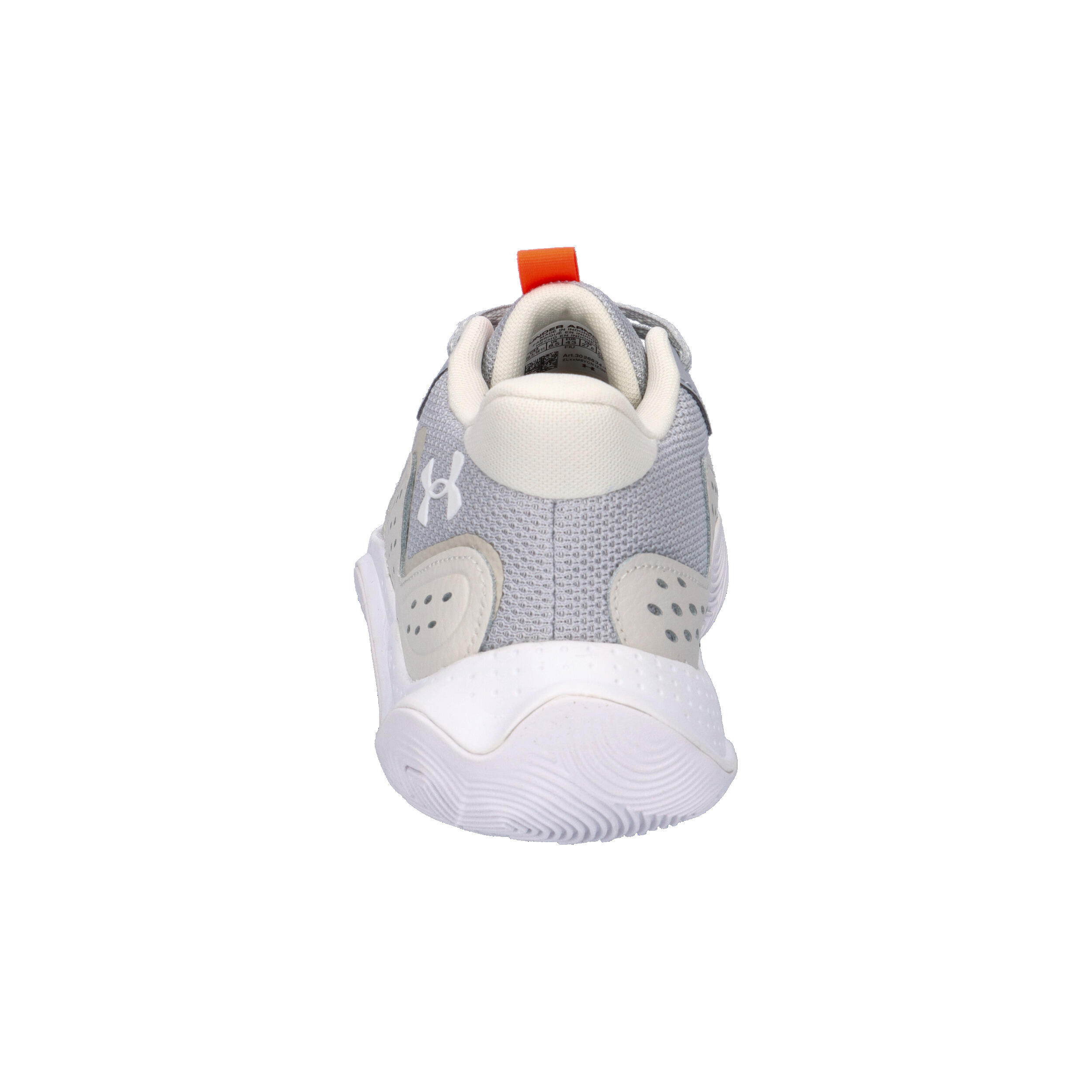 Under Armour UA JET 23 Basketballschuhe Unisex 3026634 011 grau/rot 5/7