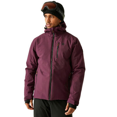 Heren eagle iii ski jas (blauw indigo)