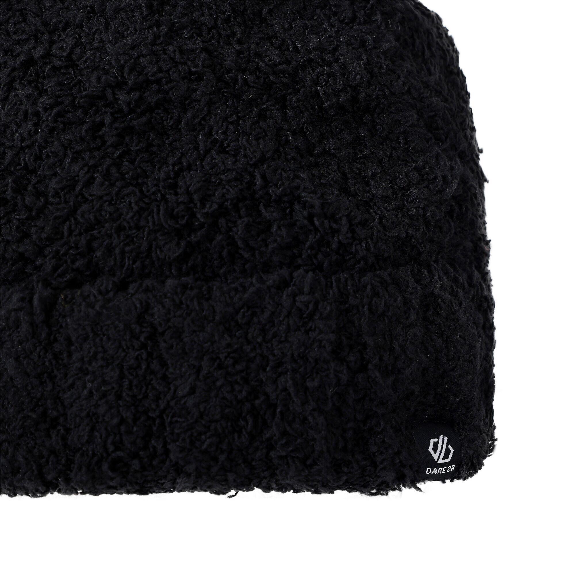 Bonnet Motif/style Court SIERRA Enfant (Noir) 3/4