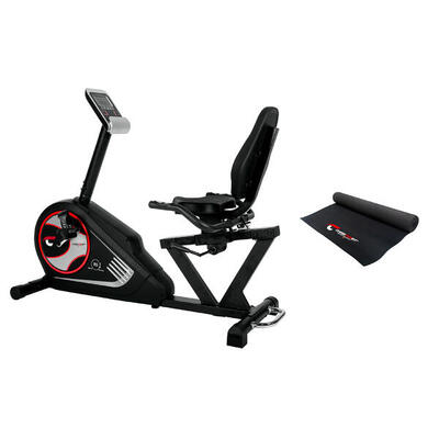 Hometrainer - lig-ergometer - lage instap - stil - incl. beschermmat - rs 3