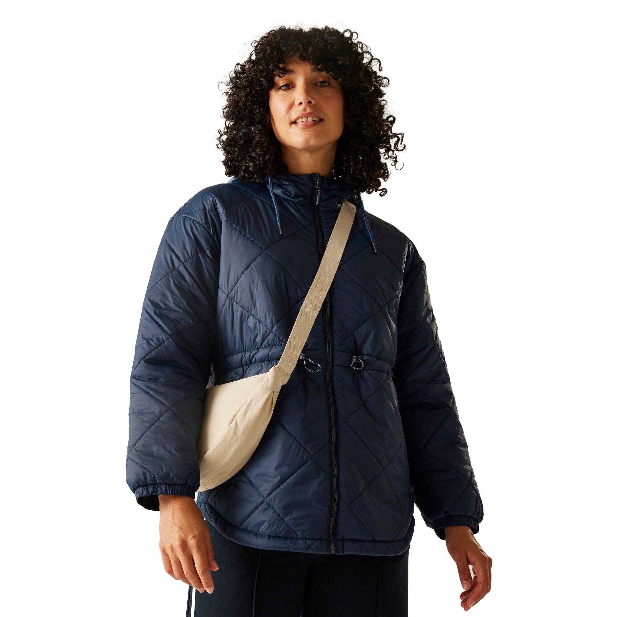 Veste Motif/style Matelassé IVEY Femme (Bleu Marine) 4/5