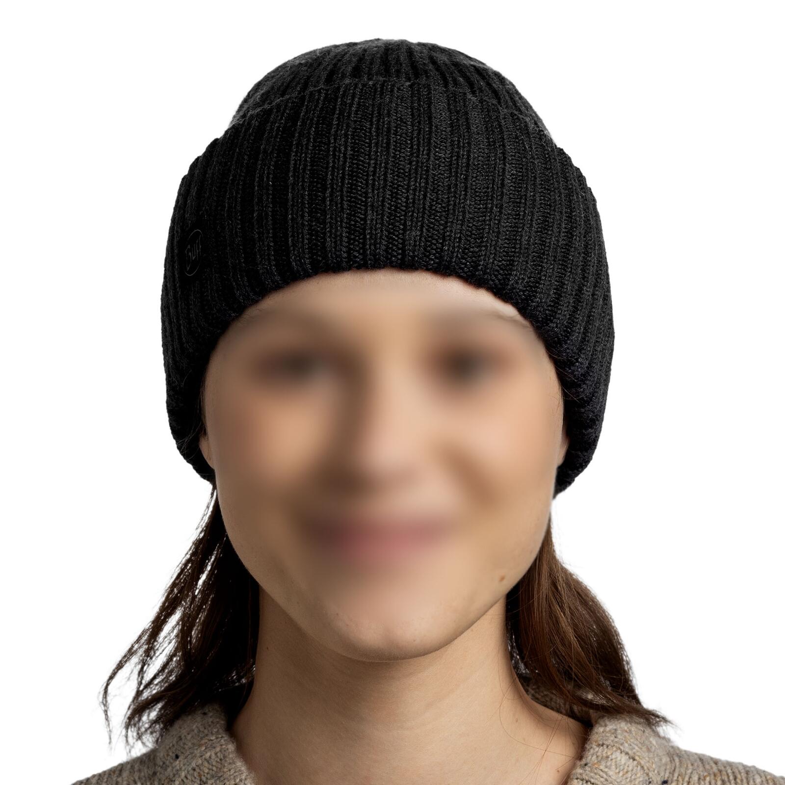 Gorro Knitted Unisex Buff Gris oscuro 4/7