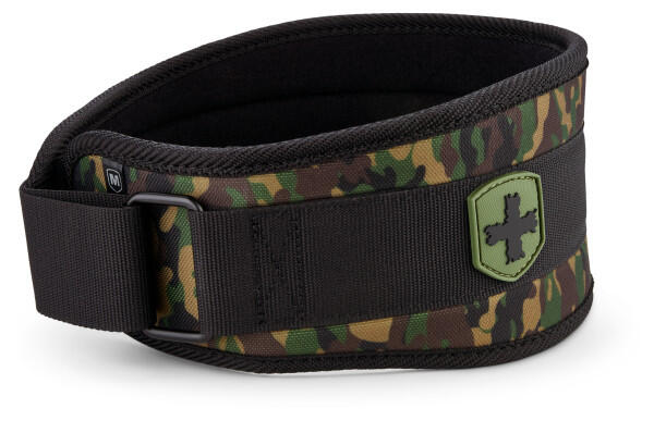 HARBINGER Harbinger Cintura in Schiuma 11.4cm per Stabilità Schiena, Camo Bosco, Unisex, S