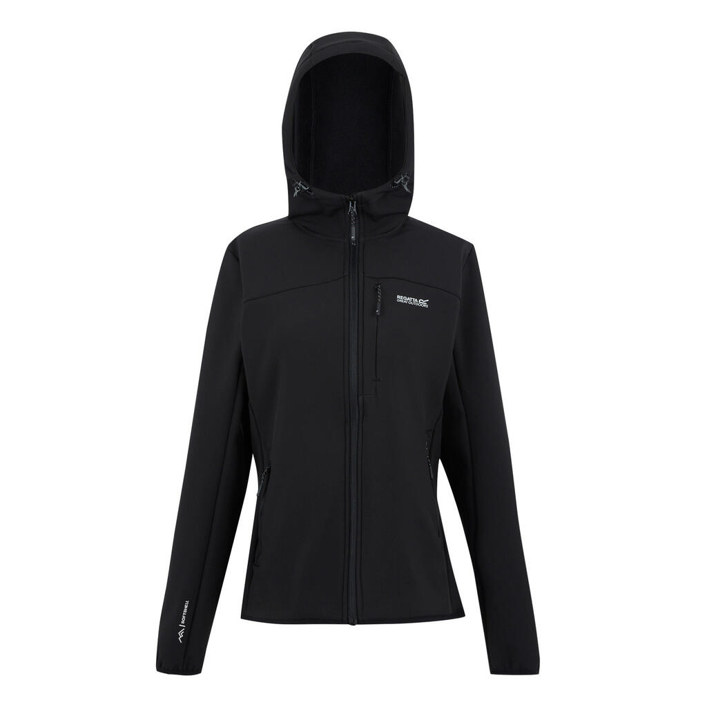 Womens/Ladies Ossek Soft Shell Jacket (Black)