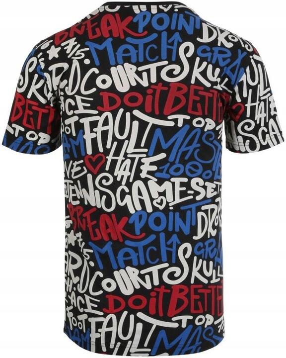Koszulka tenisowa męska Hydrogen Graffiti Tee 2/4