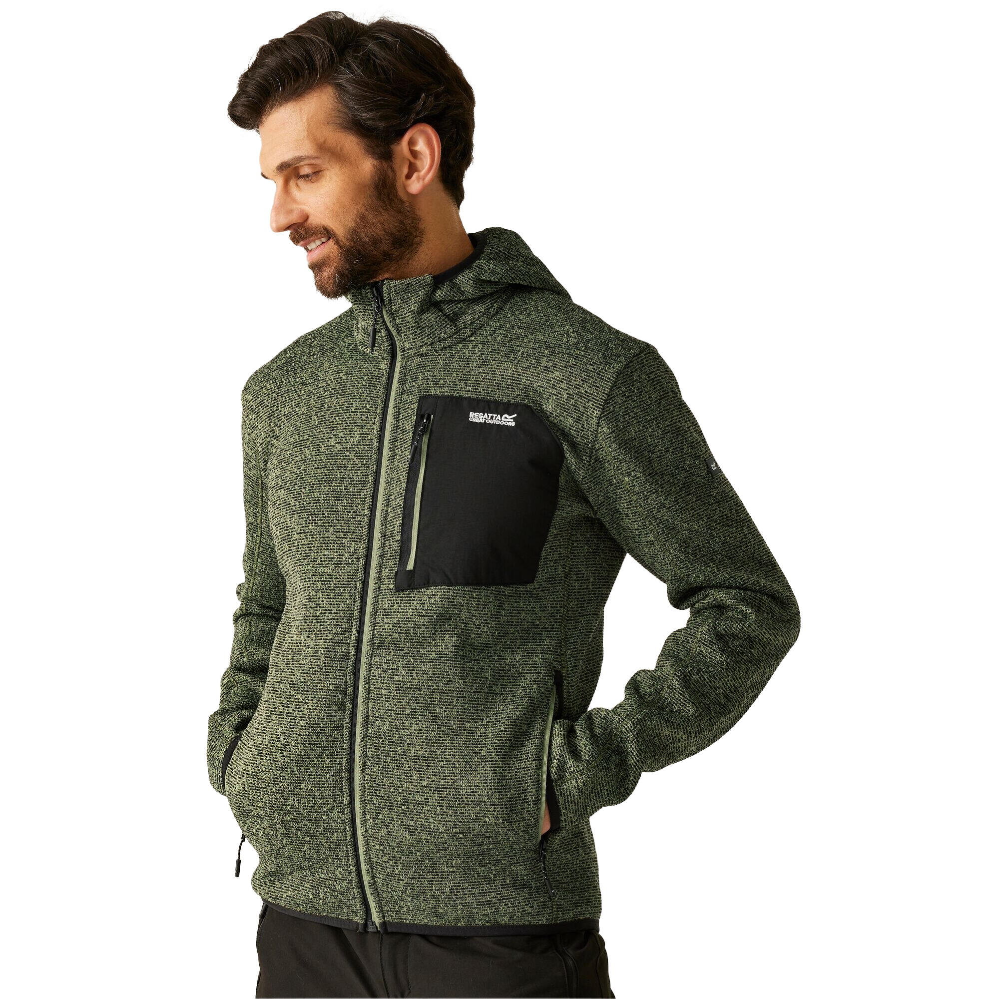Veste Polaire NEWHILL Homme (Kaki) 4/5