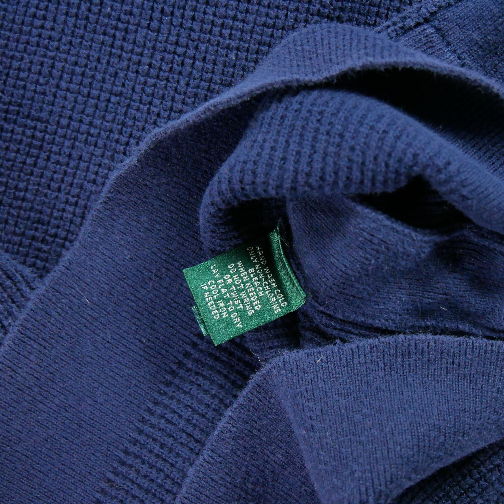 Reconditionné - Pull Femme Marine - Très Bon État 6/6