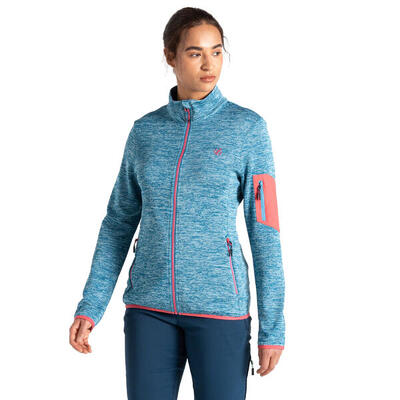 Dames torrek fleece top (niagara blauw)