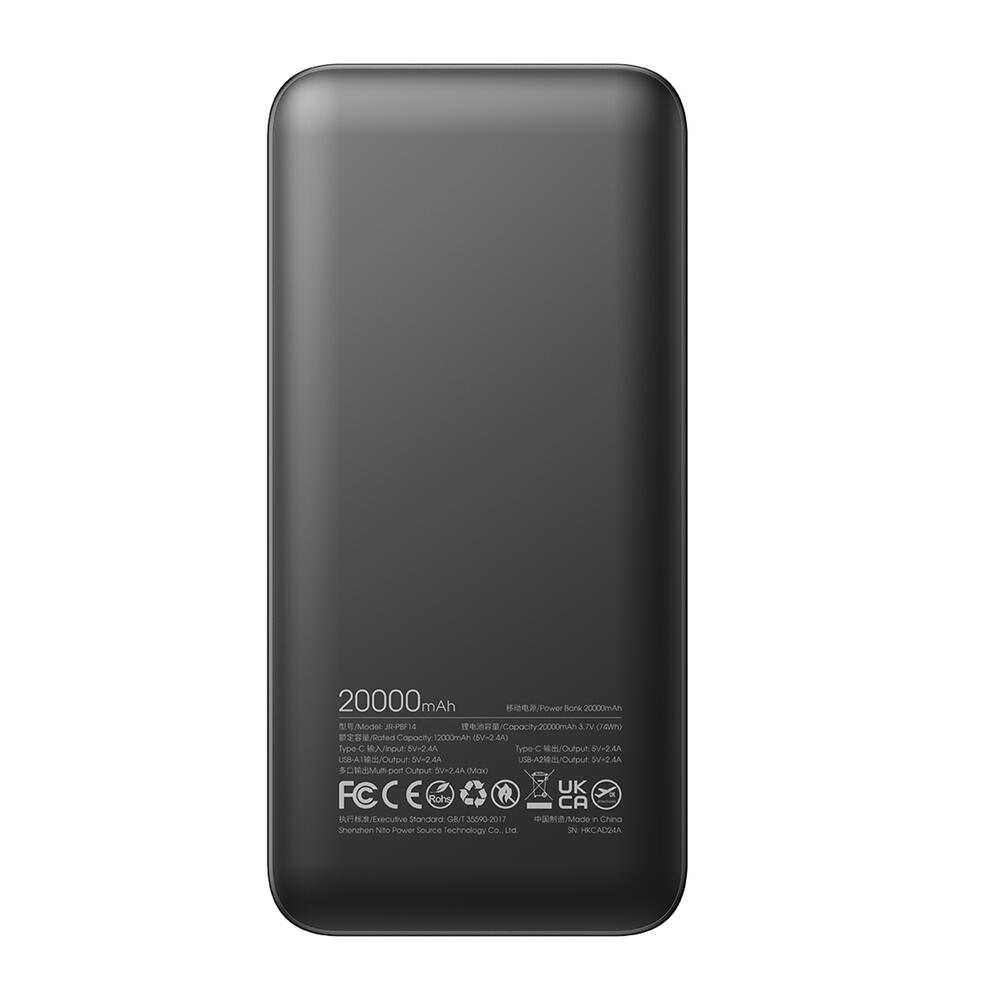 Bateria externa Joyroom JR-PBF14 20000mAh 2.4A 2x USB-A 1x USB-C 2/7