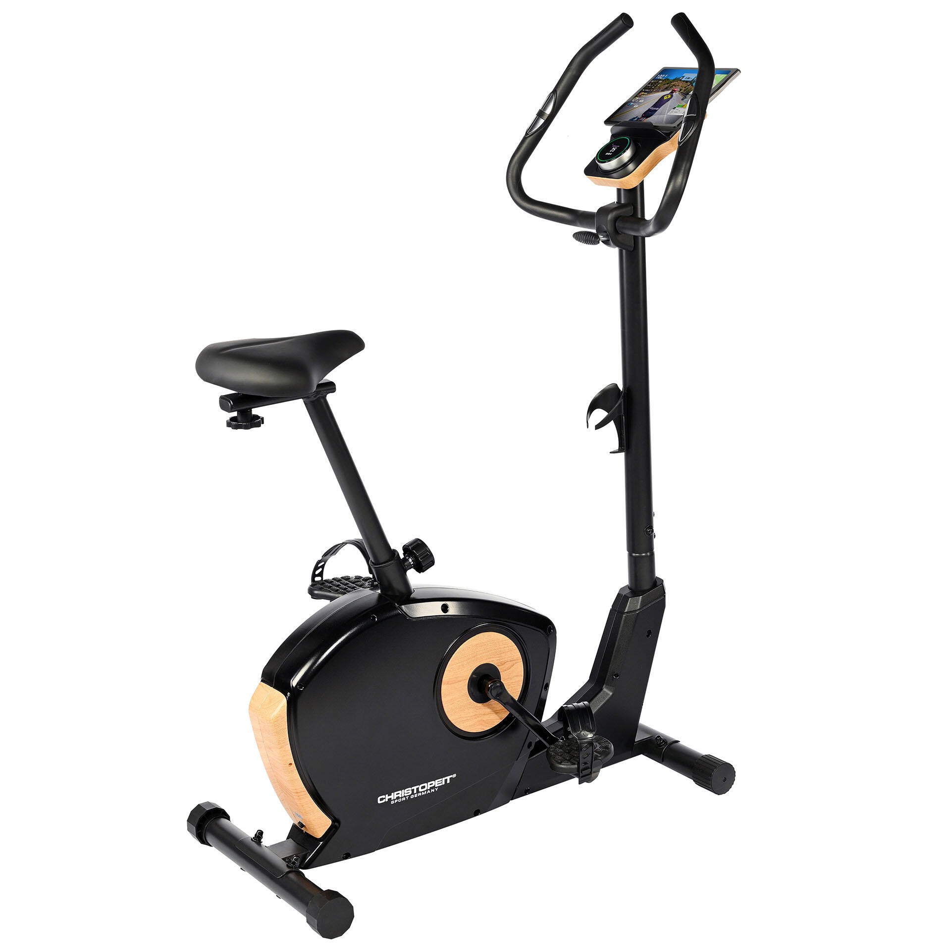 Hometrainer voor thuis - lage instap - stil - hartslagmeting - 120 kg ET 3.1 3/7