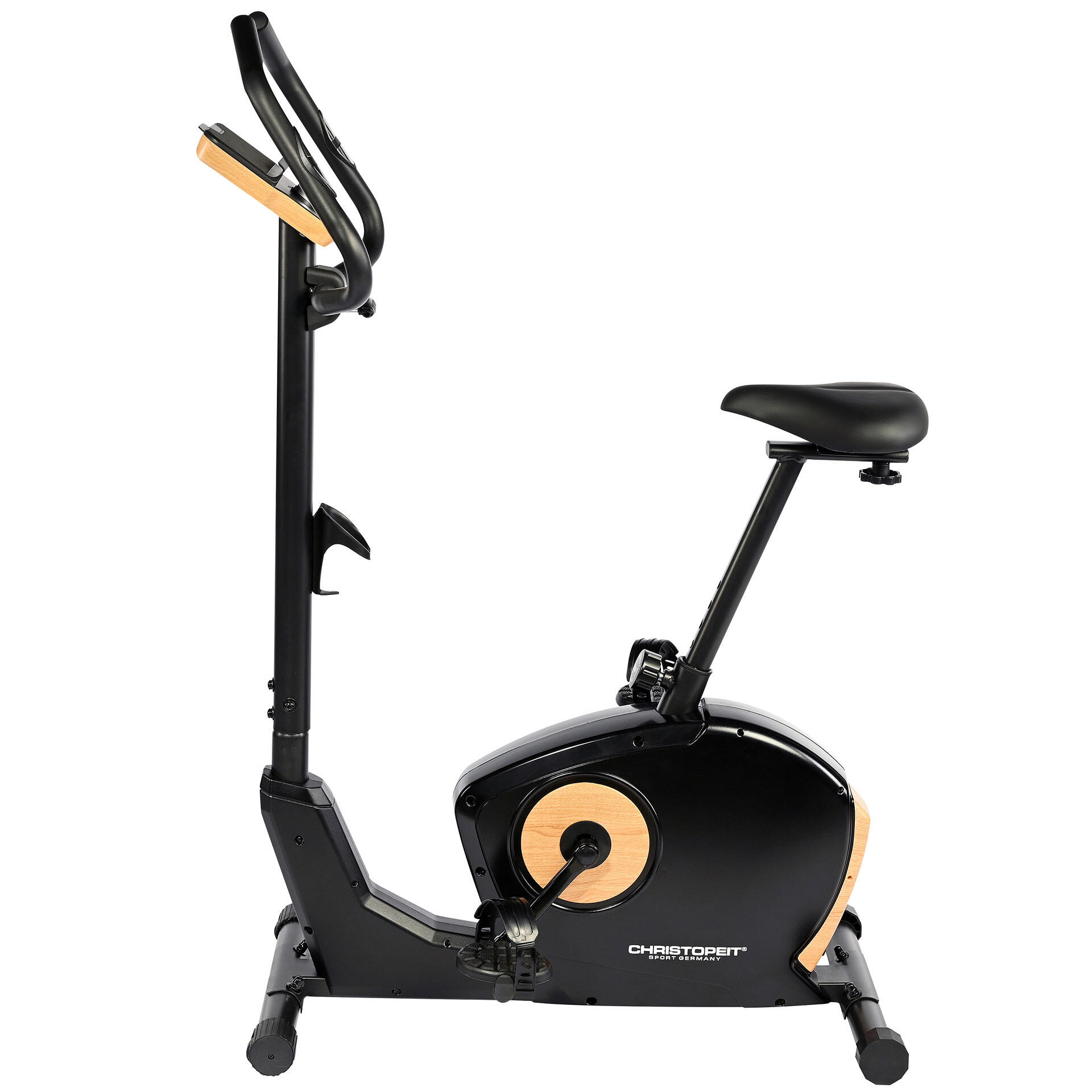 Hometrainer voor thuis - lage instap - stil - hartslagmeting - 120 kg ET 3.1 2/7