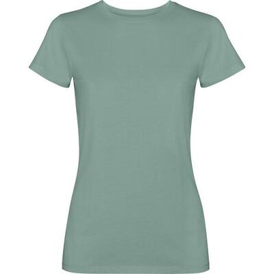 Dames fiyi tshirt met korte mouwen (geel)