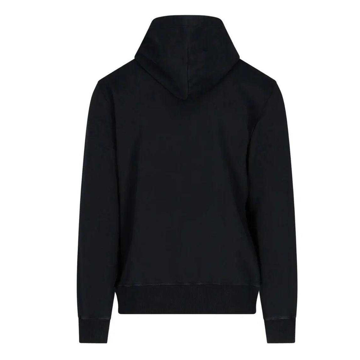 Kapuzenpullover für HerrenDamen Unisex Damen und Herren Kaviar-Schwarz 2/2