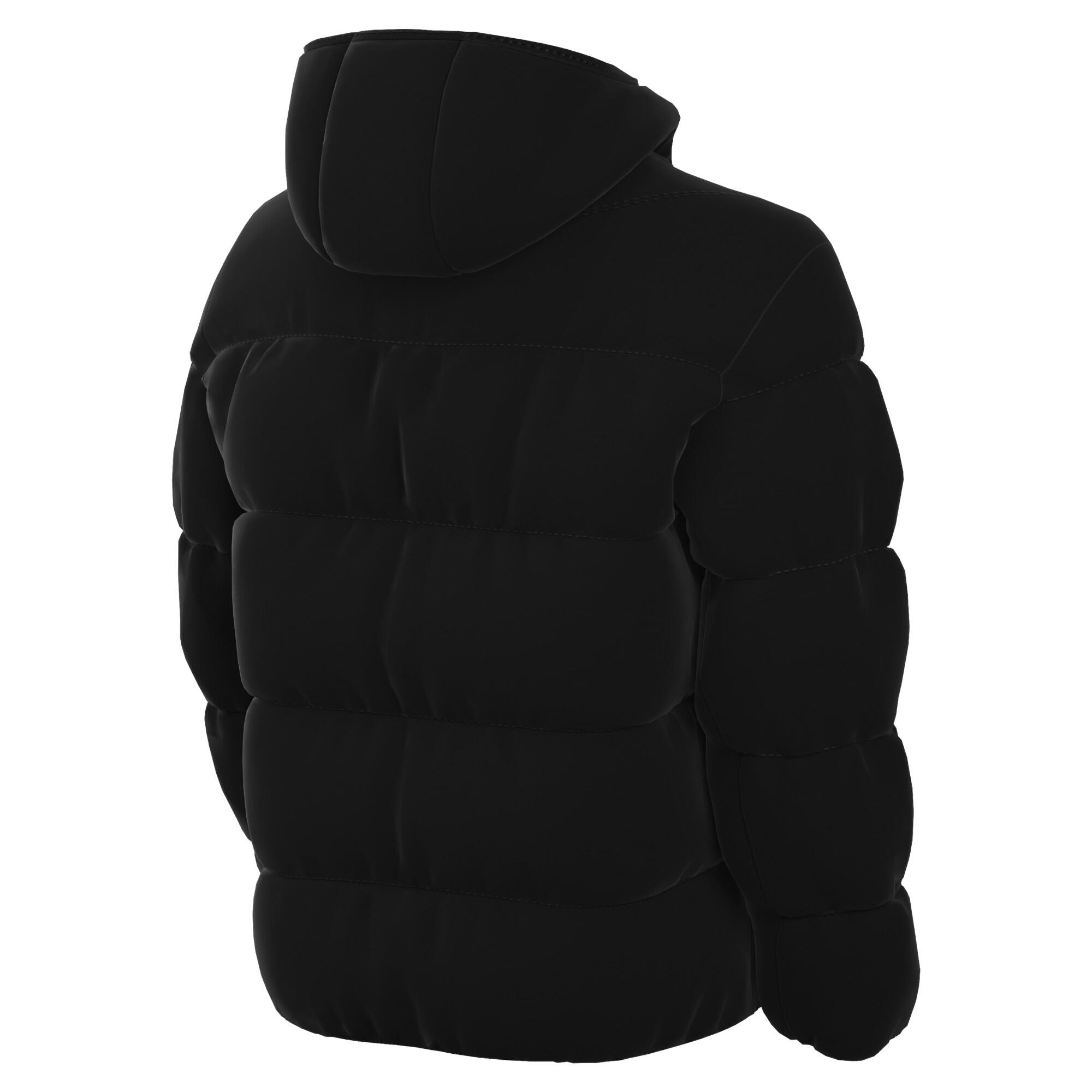 Veste unisexe Nike Therma-Fit pour l'automne en Noir/Blanc Taille L 2/2