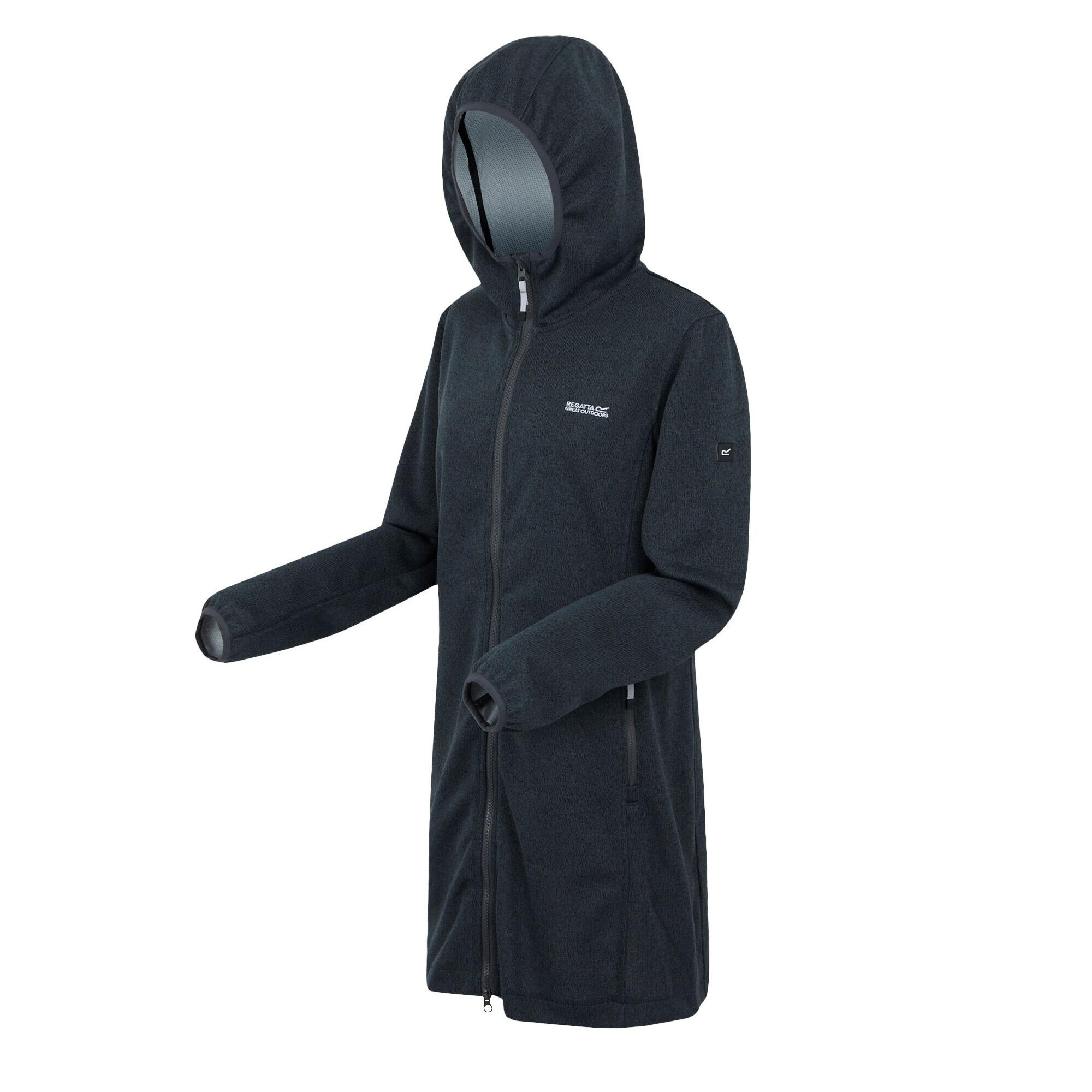 Veste Polaire BLOOMFIELD Femme (Gris Phoque / Lilas Pâle) 3/5