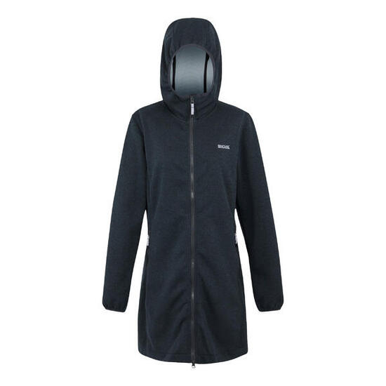 Giacca In Pile Linea Lunga Donna Regatta Bloomfield Lilla Vaniglia Chiaro