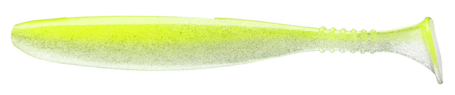 Shad Daiwa Tournament D FIN UV LIME PEARL 7.5 cm, 10 buc / plic