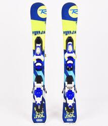 RECONDITIONNE - Ski Occasion Rossignol Terrain Boy Kid - BON