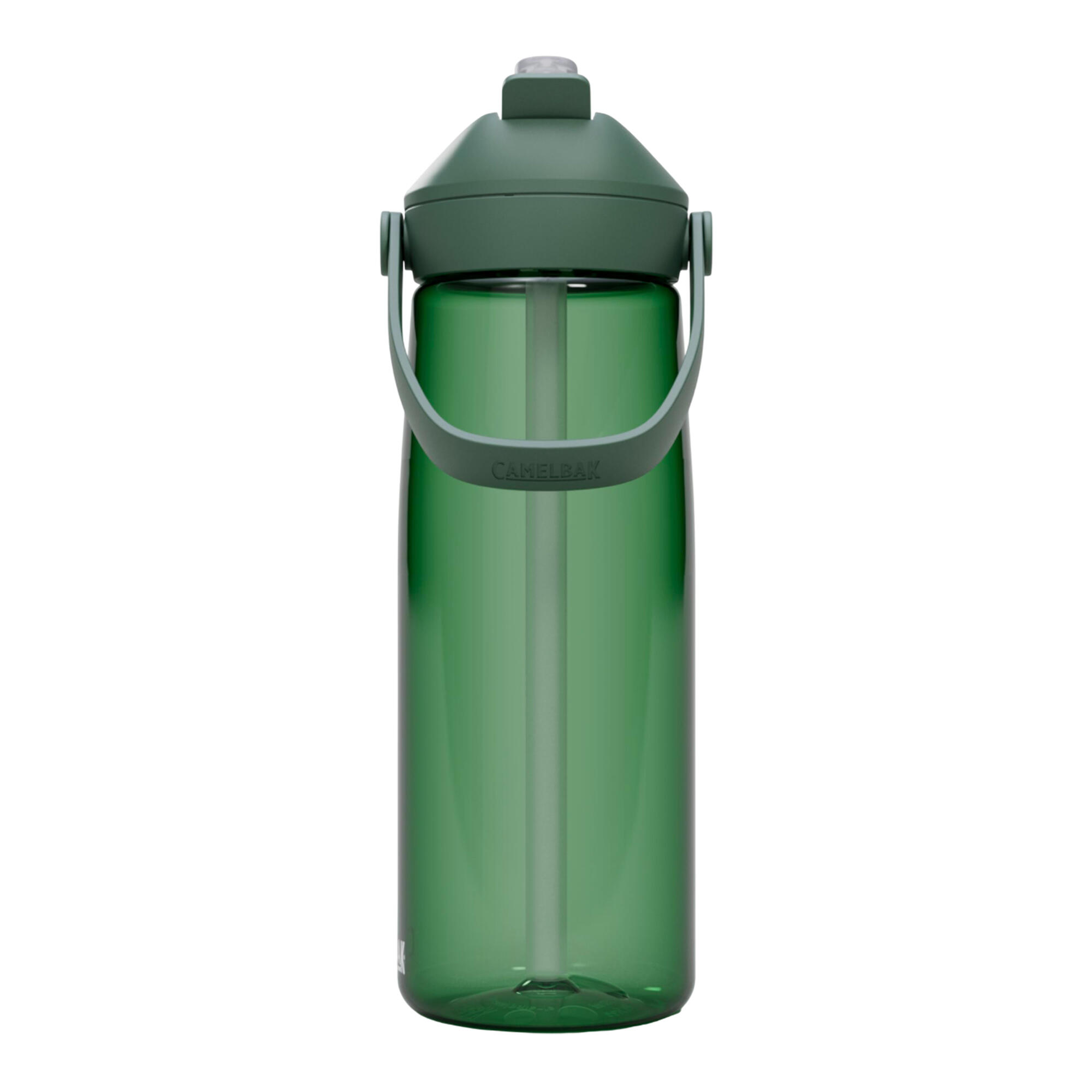 Thrive Flip Up 750ml Water Bottle (Forest Green) 2/4