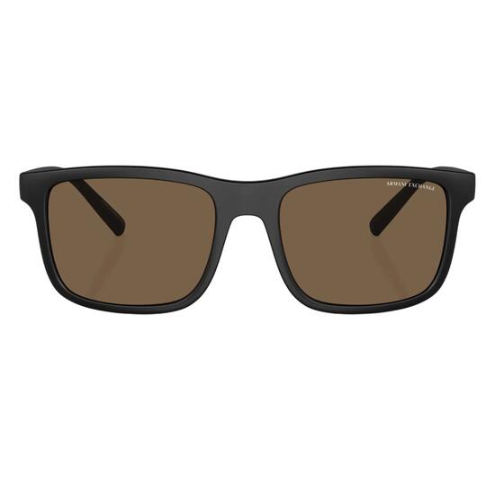 UnifarbenSonnenbrille Herren Braun/Schwarz