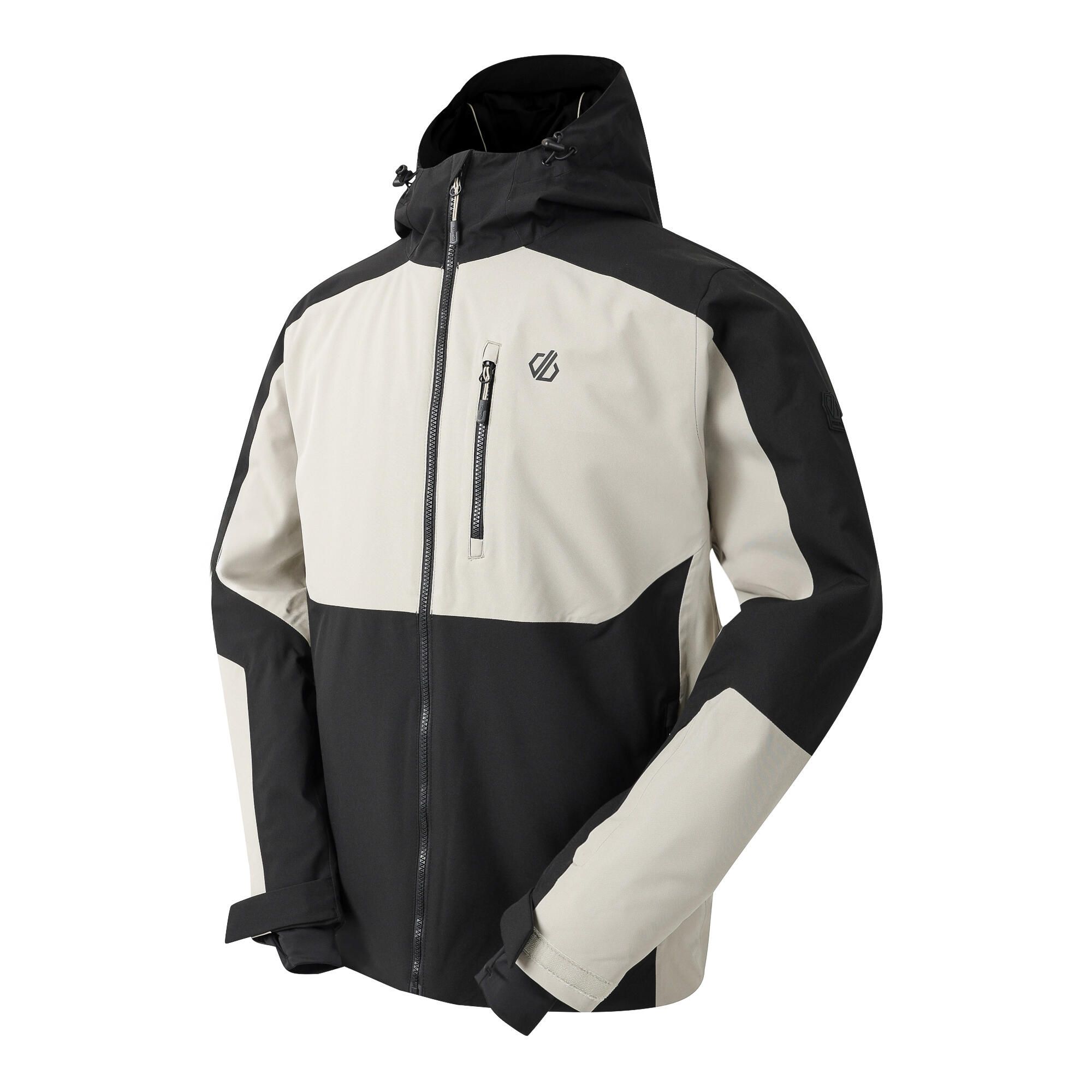Blouson De Ski EAGLE Homme (Blanc Cassé / Noir) 3/5