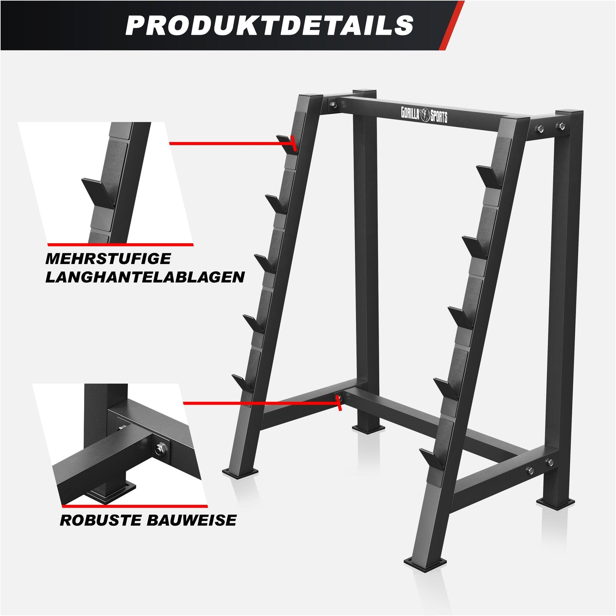 Rack de rangement pour barres longues 7/7