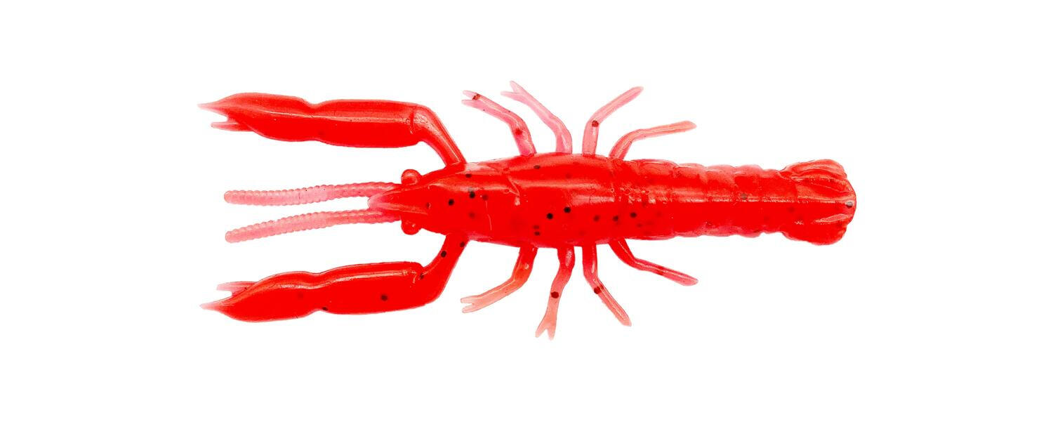 NALUCA SAVAGE GEAR 3D CRAYFISH RATTLING 6,7 CM/2,9G RED UV, 8 BUC / PLIC