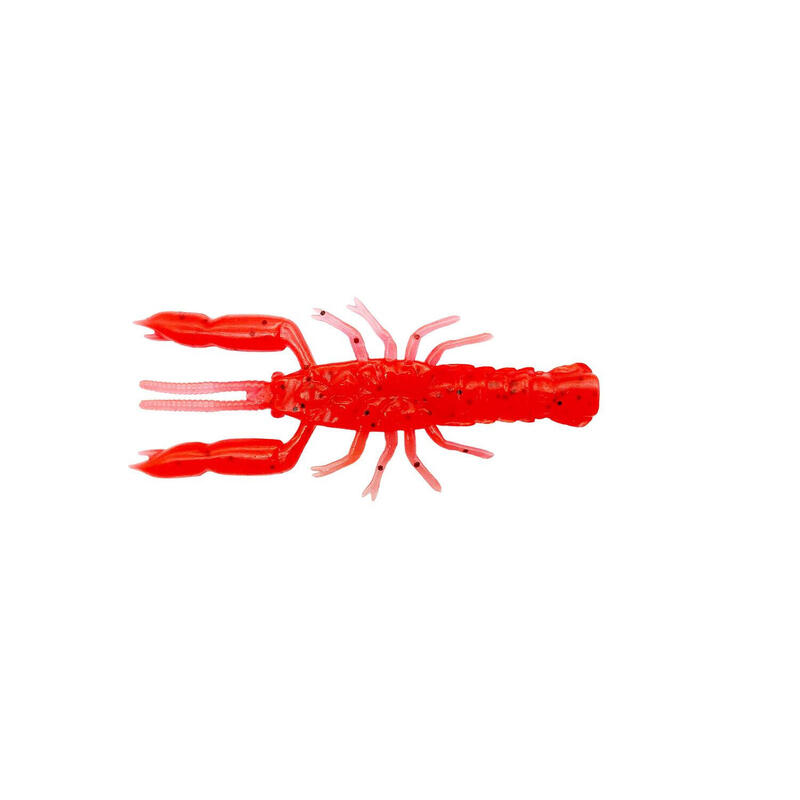 NALUCA SAVAGE GEAR 3D CRAYFISH RATTLING 6,7 CM/2,9G RED UV, 8 BUC / PLIC