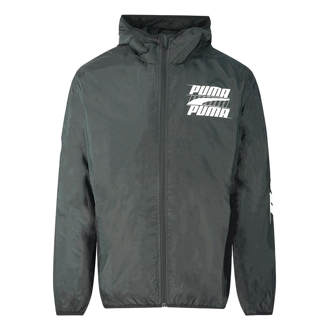 PUMA Unisex Adult Rebel Windbreaker (Black)