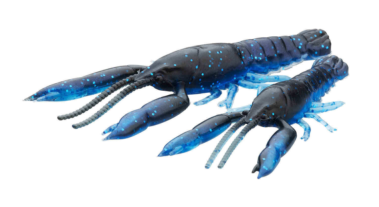 NALUCA SAVAGE GEAR 3D CRAYFISH RATTLING 5,5 CM/1,6G BLUE BLACK, 8 BUC / PLIC