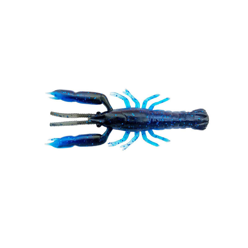 NALUCA SAVAGE GEAR 3D CRAYFISH RATTLING 5,5 CM/1,6G BLUE BLACK, 8 BUC / PLIC