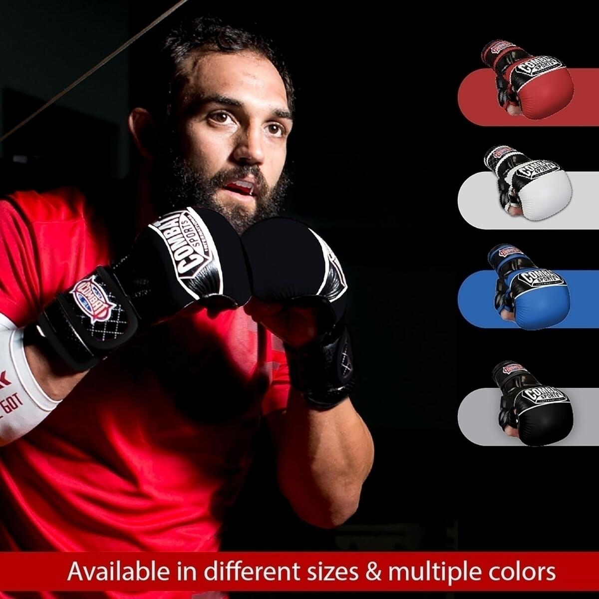 Gants MMA Max Strike Combat Sports - Blanc - XL 2/7