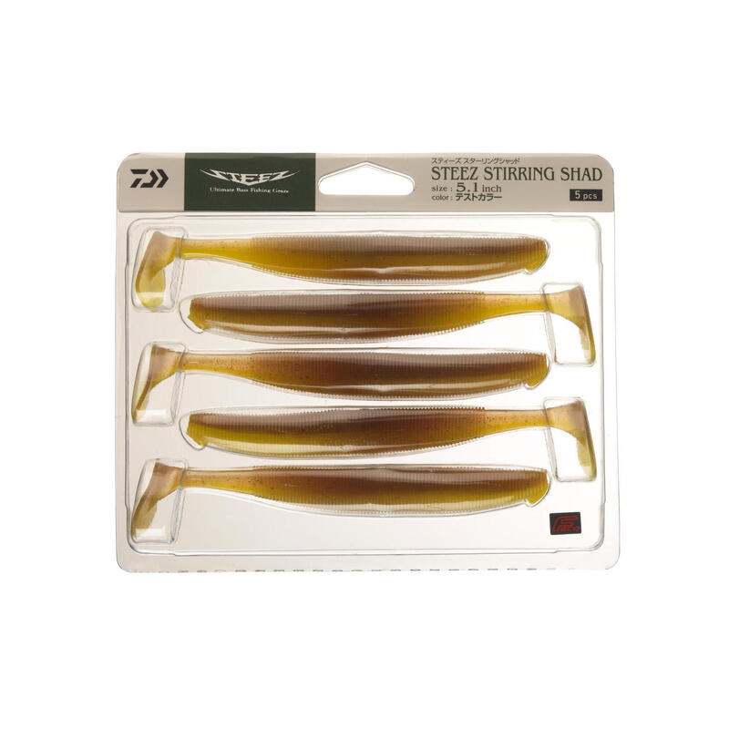 Shad Daiwa Steez Stirring 8.5 cm, 7 buc / plic, test color