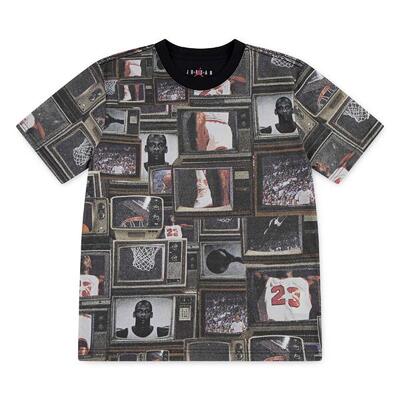 Jordan t-shirt jdb mj flt ess aop ss tee kind