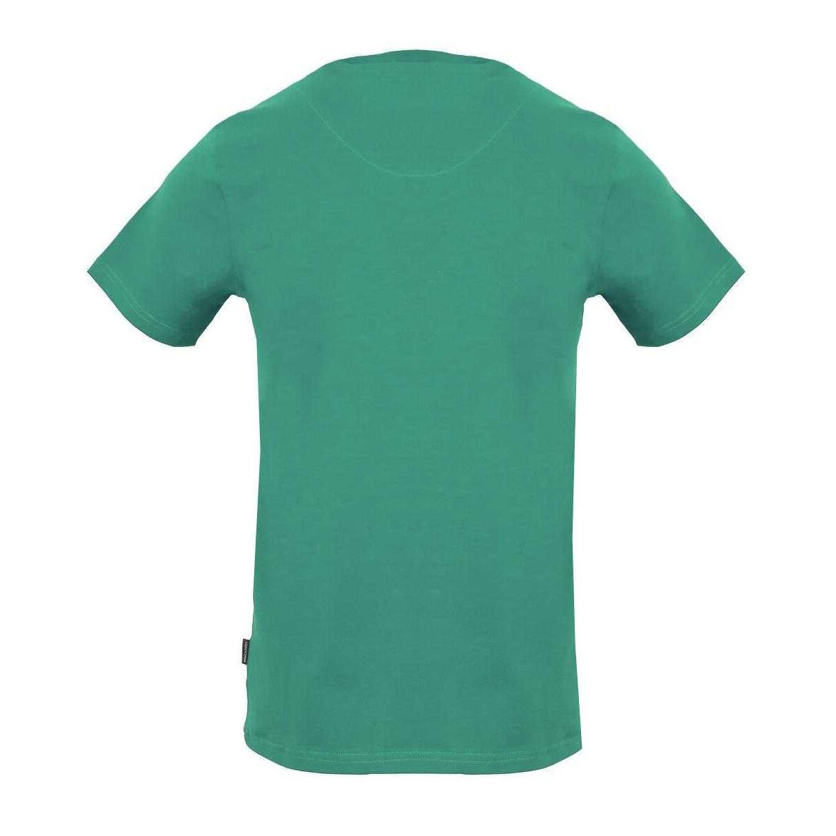 Mens Vertical Logo TShirt (Green) 2/2