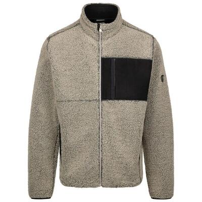Heren maclarenton at400 full zip fleecejack (beige marl)