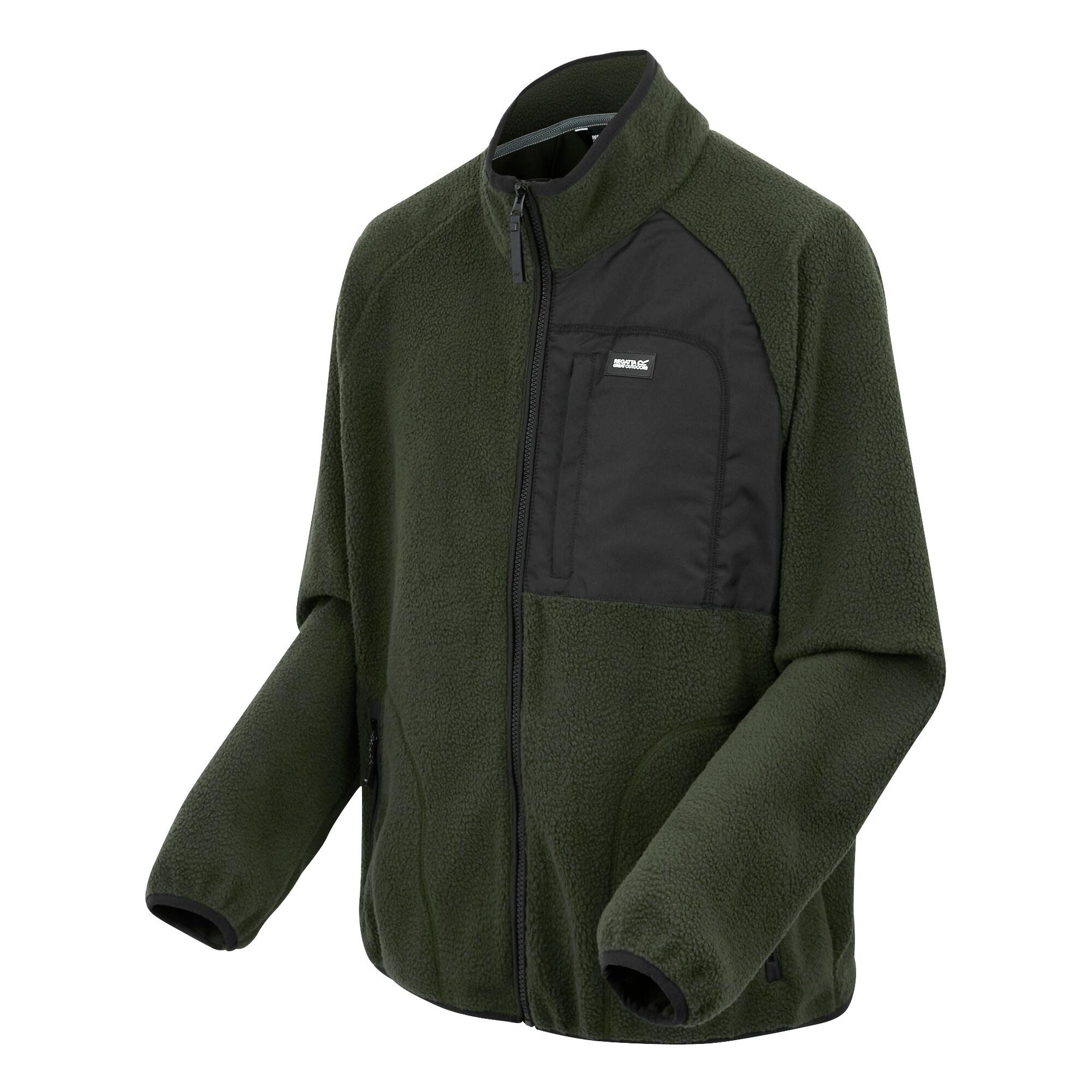 Veste Polaire FRANKIE Homme (Kaki Foncé) 3/5