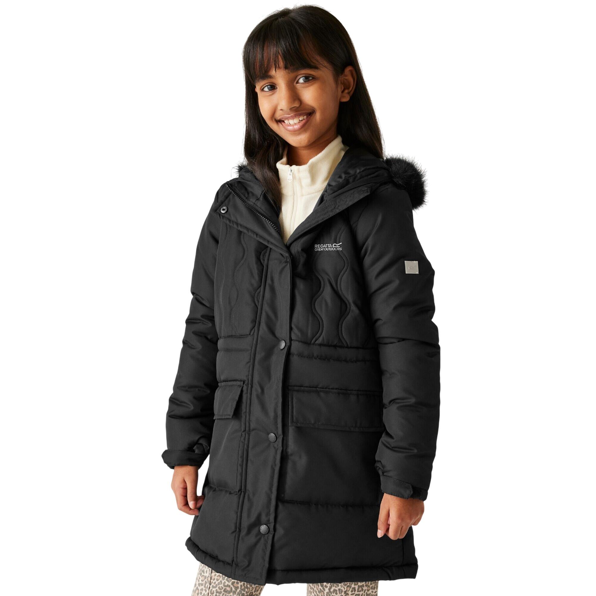 Veste Motif/style Matelassé FABRIZIA Enfant (Noir) 4/5