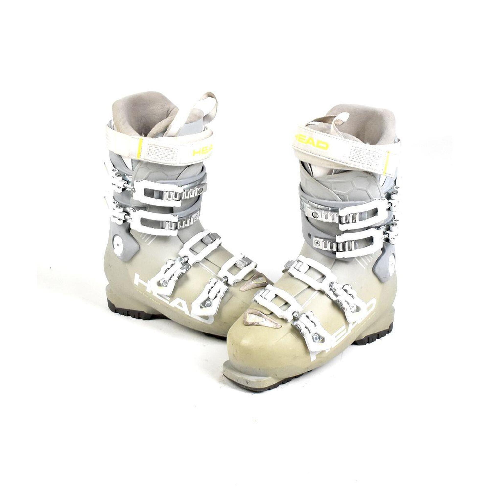 Head - Reconditionne - Chaussure De Ski Occasion Head Edge Advant 75 W (gris) - Bon - Chaussures De Ski - Multicolore - 24 Cm - Decathlon