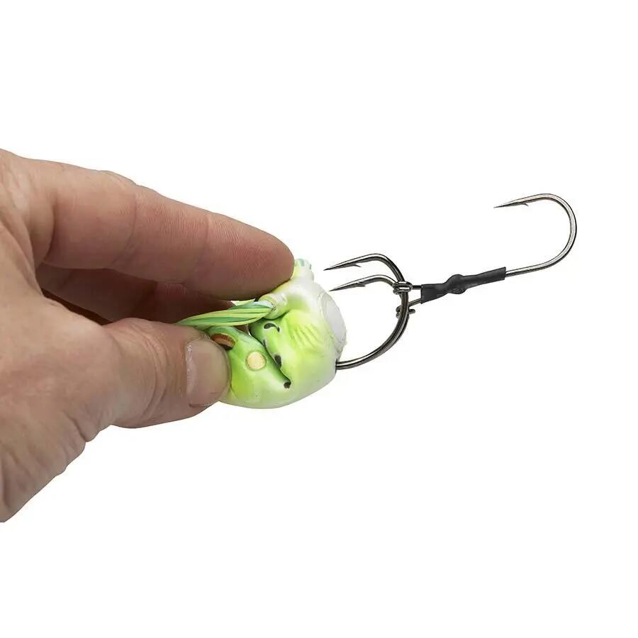 Appât de pêche Savage Gear 3D Walk Frog Vert 4/10