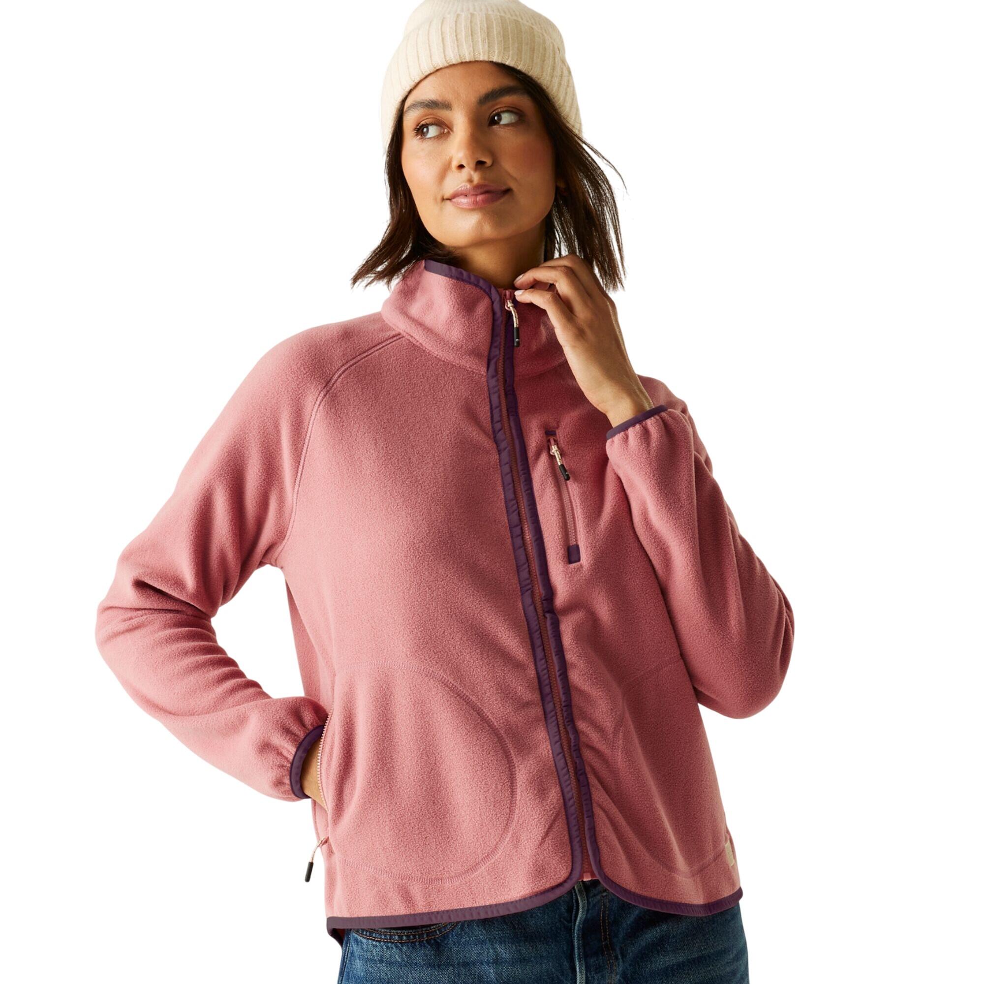 Veste Polaire FRANKIE Femme (Vieux Rose) 4/5