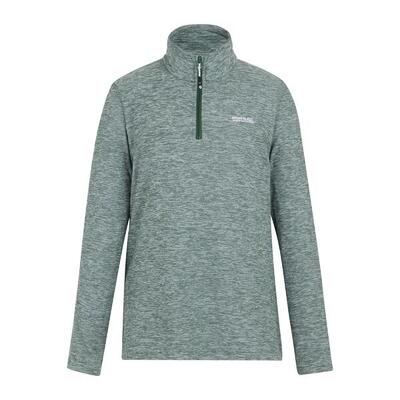 Dames sweetheart quarter zip fleece top (stoffige roos)