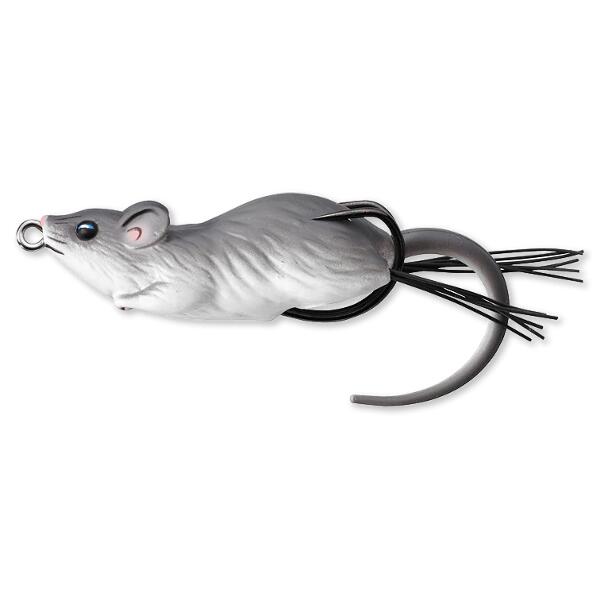 SOARECE LIVE TARGET HOLLOW BODY MOUSE WALKING BAIT 6CM/11G GREY/WHITE