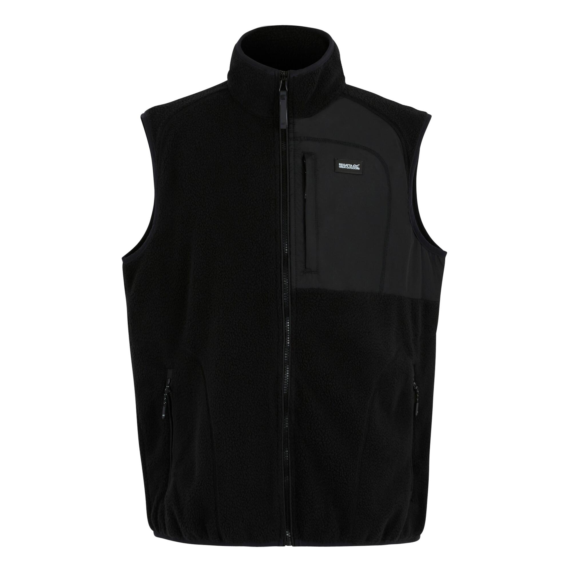 REGATTA Mens Frankie Borg Body Warmer (Black)