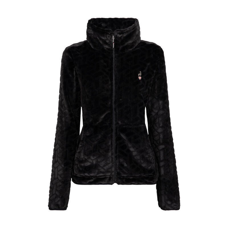 Hanorac cu fermoar din fleece pentru femei Virlo